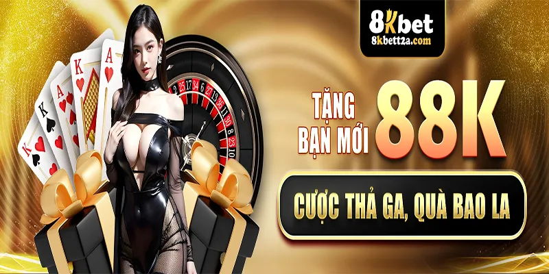 Đa dạng các khuyến mãi 8KBET tặng cho cược thủ