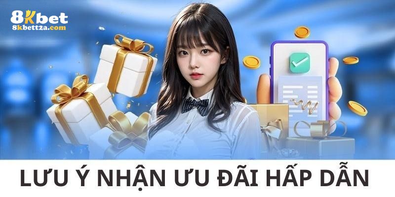 Lưu ý để nhận thưởng cược thả ga hoàn trả 5% 8KBET